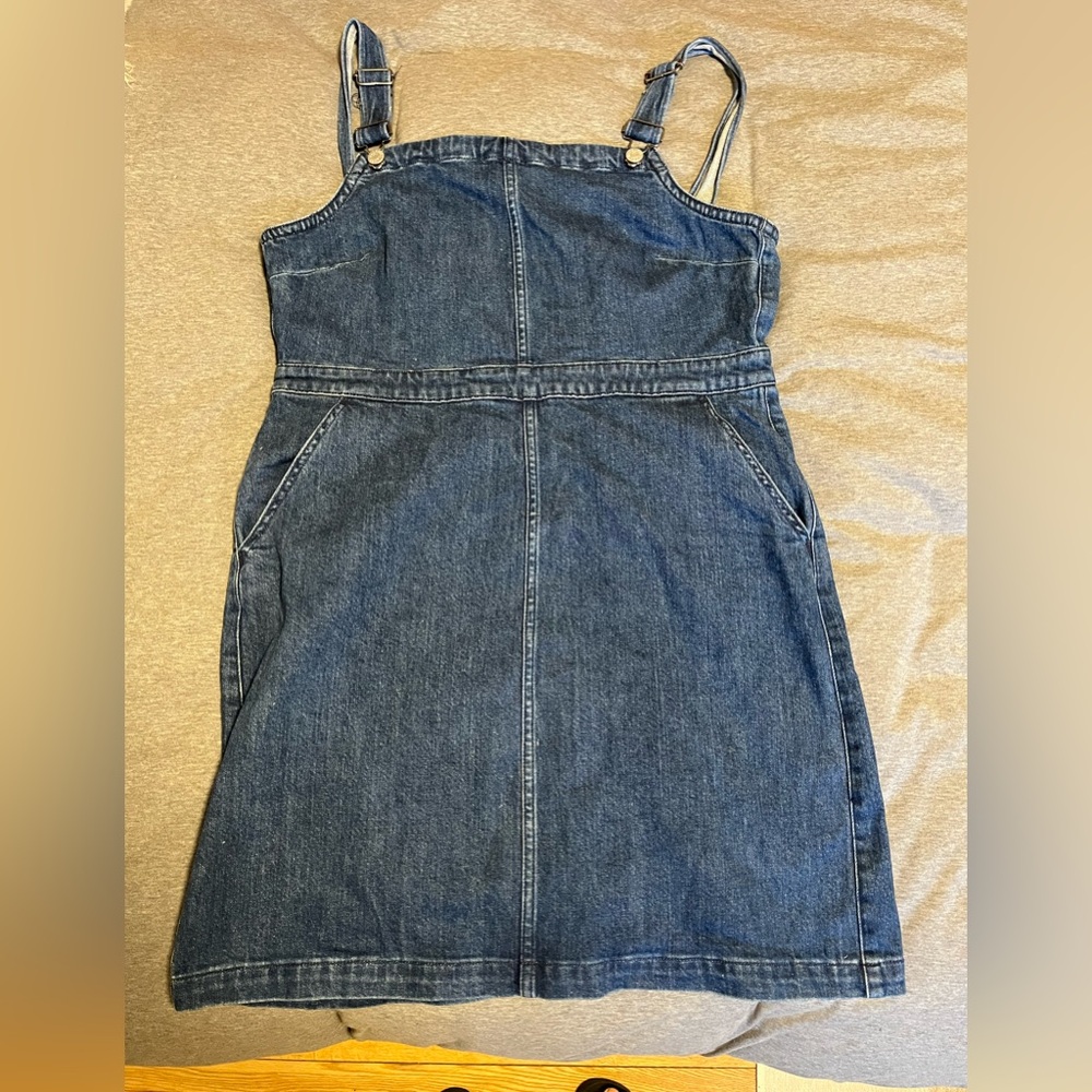 Madewell Denim Overall Dress